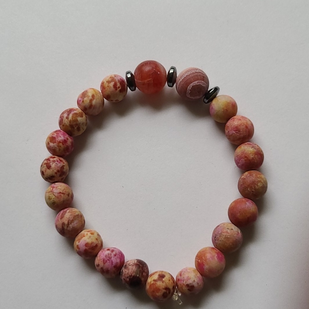 Natural Stone wristlet